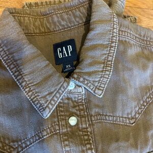 GAP Light Brown Collared Shirt